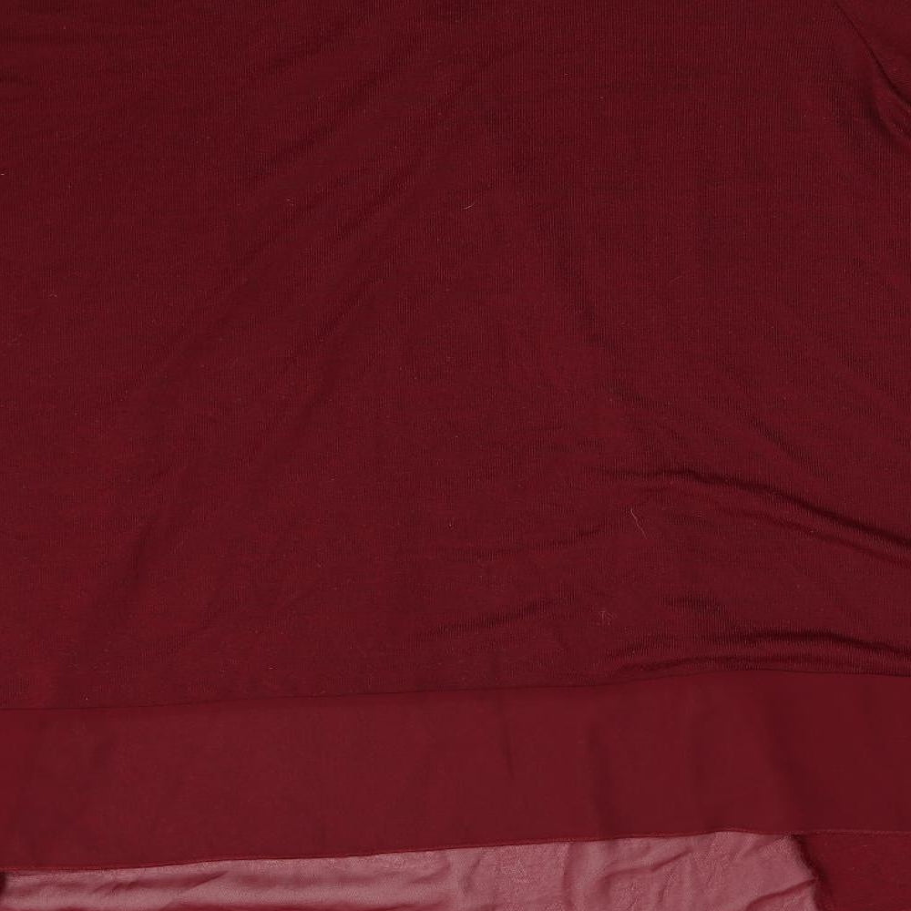 Womens UK Size L New Look Purple Pullover Jumper