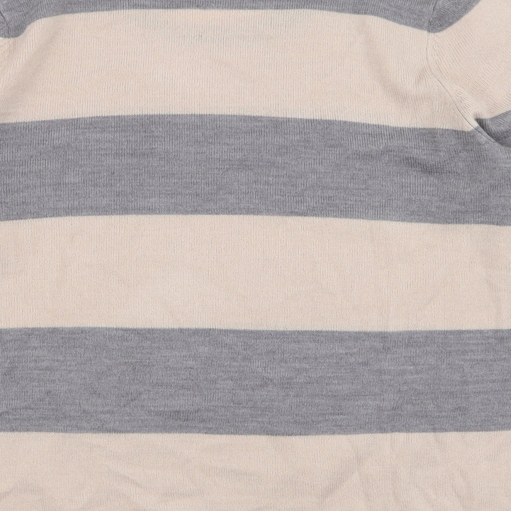 Womens UK Size 16 Papaya Multicoloured Pullover Jumper