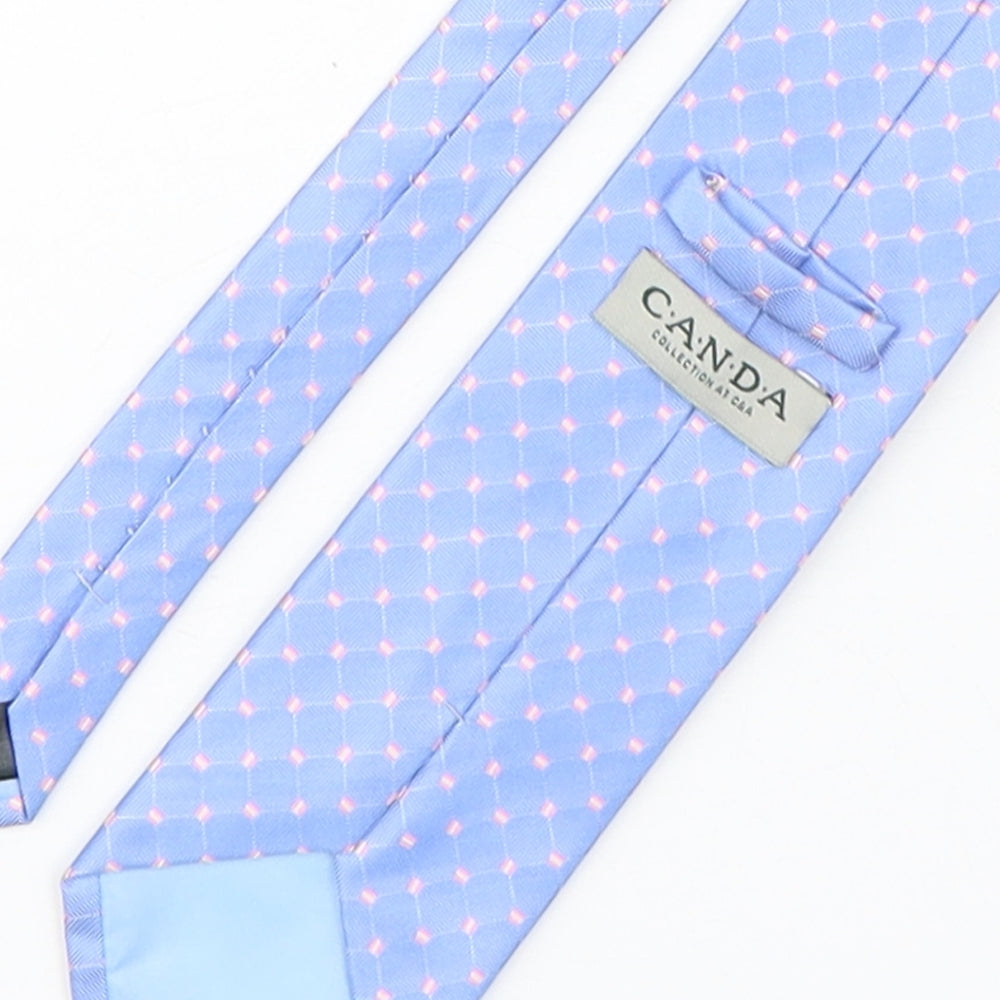 Mens canda Multicoloured Polka Dot Pointed Tie