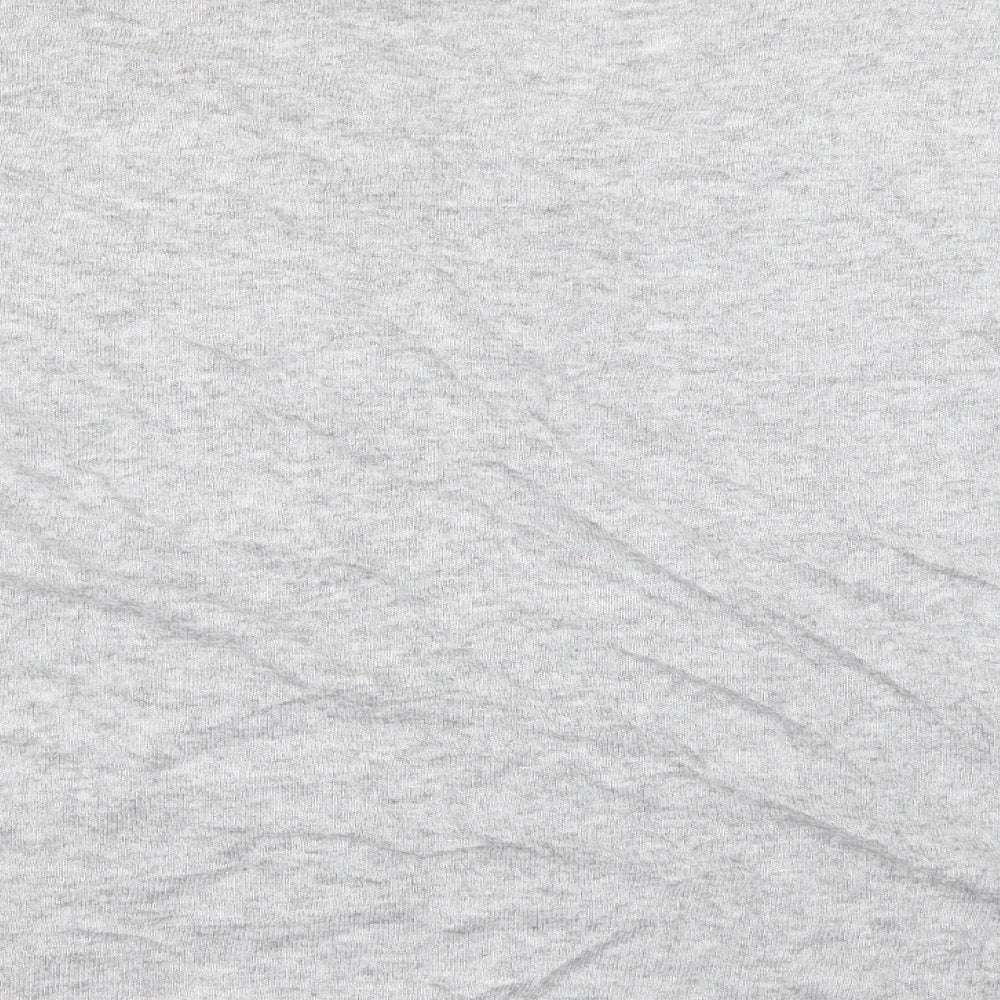 Primark Womens Grey V-Neck Viscose Pullover Jumper Size S