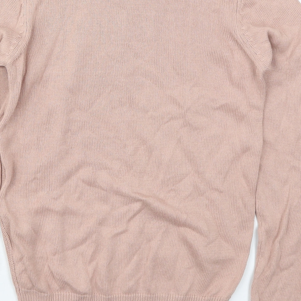 Womens UK Size XS VERO MODA Pink Pullover Jumper