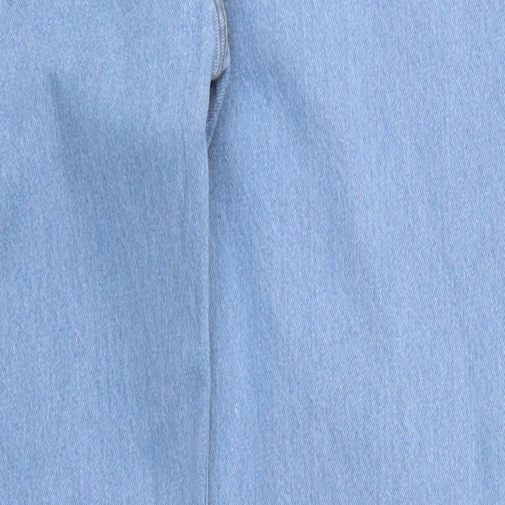 Womens UK Size 36 in Preworn Regular Fit Straight Blue Jeans