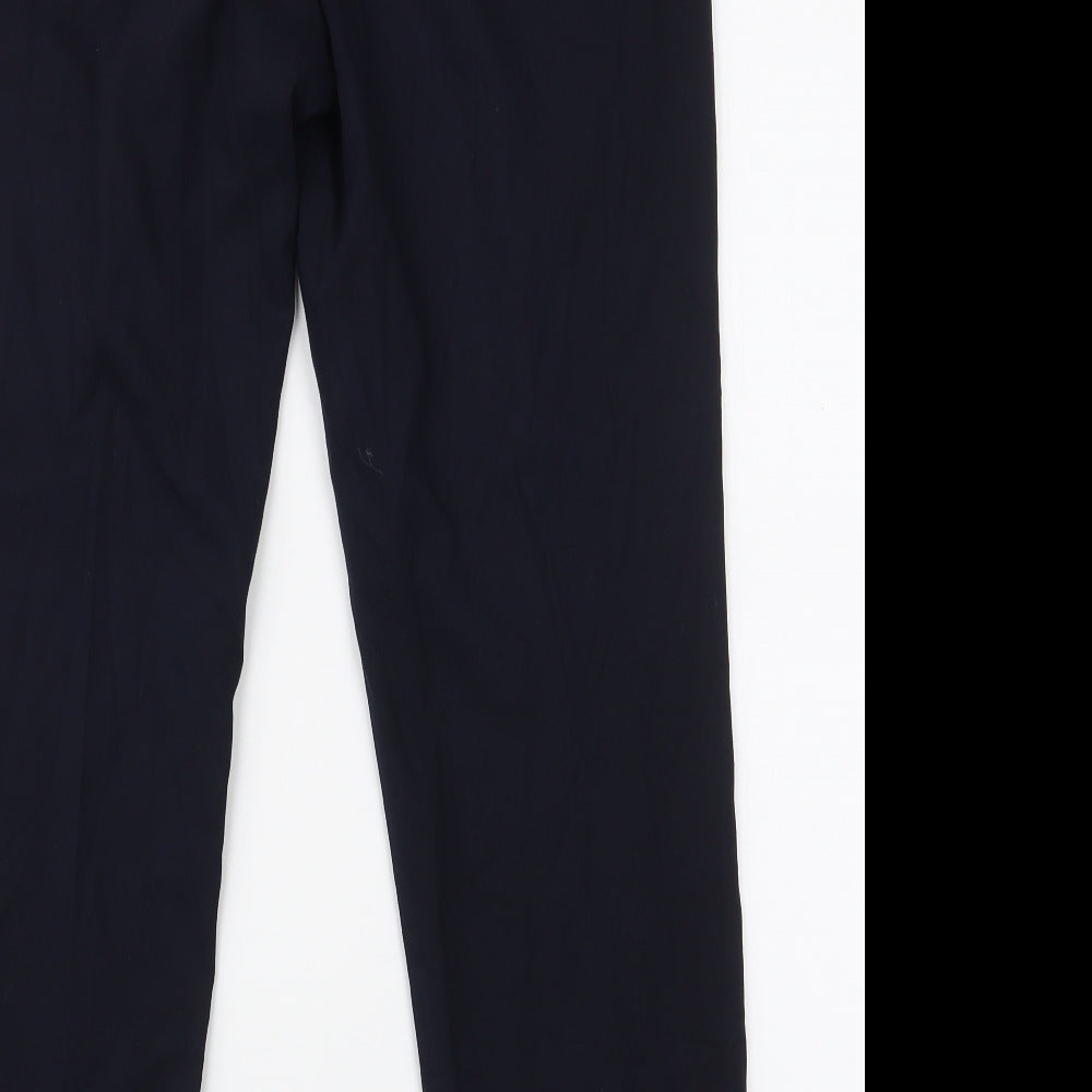 Womens UK Size 12 NEXT Regular Fit Blue Trousers