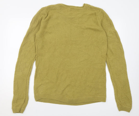 Womens UK Size 18 EWM Green Pullover Jumper
