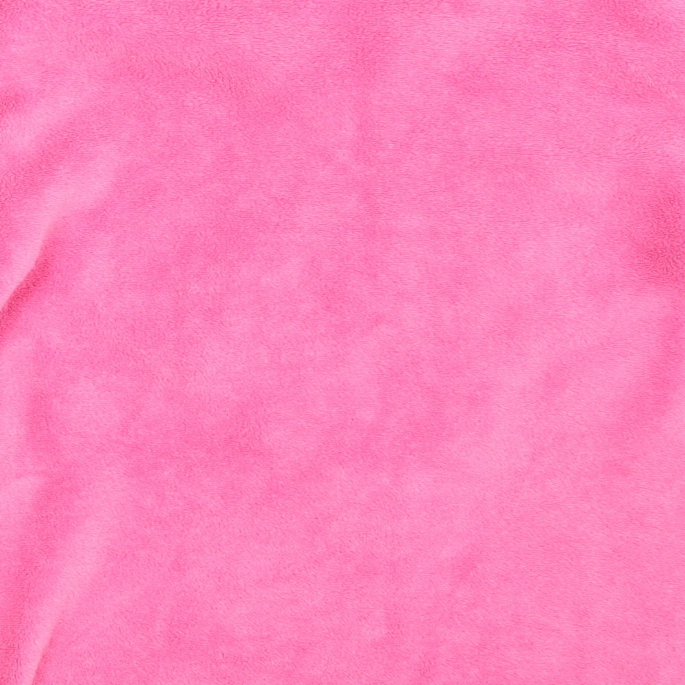 Matalan Girls Pink Round Neck Animal Print 100% Polyester Pullover Jumper Size 12-13 Years - Sleepover Squad