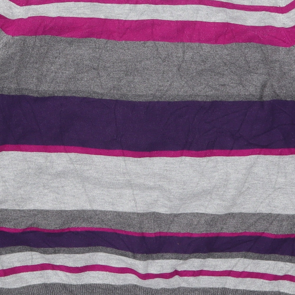 Womens UK Size 8 Marks and Spencer Purple Pullover Jumper