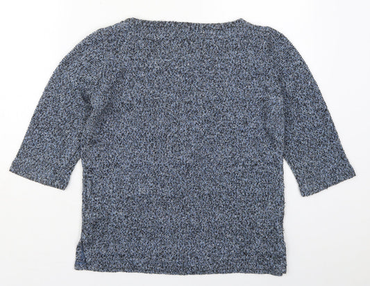 Womens UK Size 10 New Look Blue Pullover Jumper