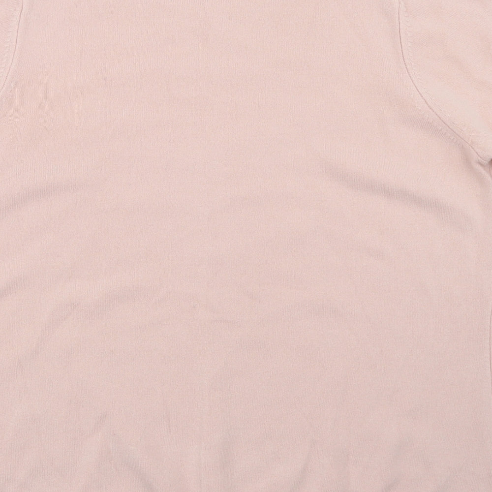 Womens UK Size 16 Marks and Spencer Pink Pullover Jumper