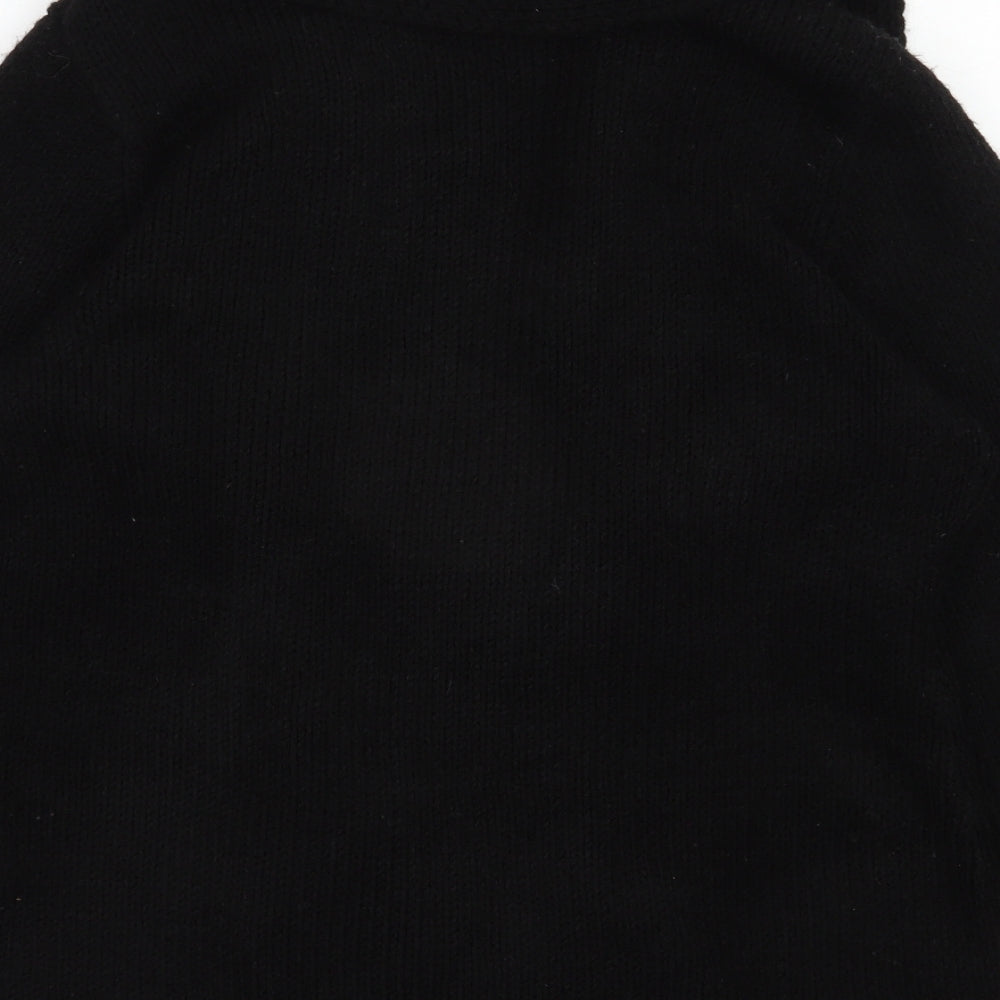 Womens UK Size S Roman Black Pullover Jumper