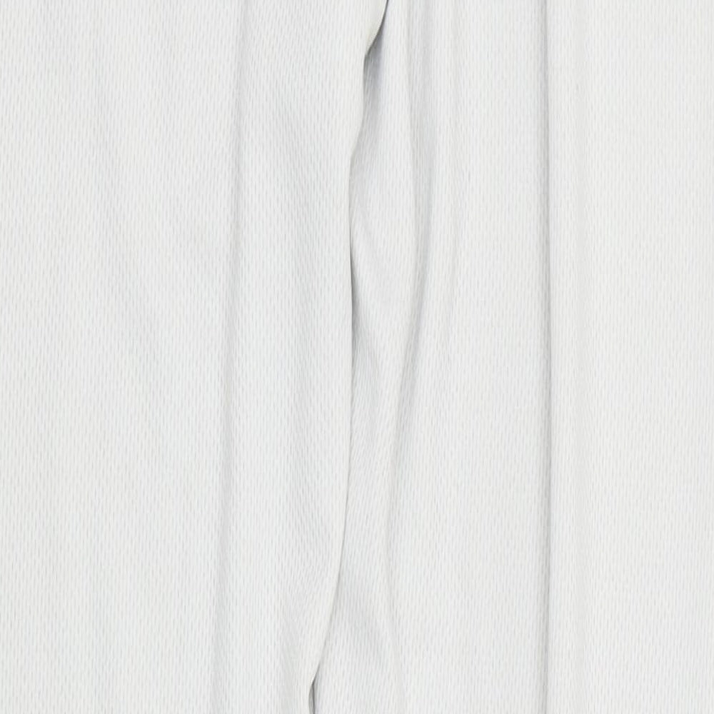 DECATHLON Mens Grey Polyester Jogger Trousers Size M L30 in Regular - Underwear