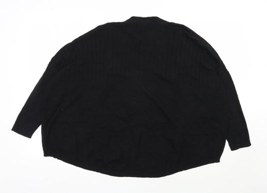 Womens UK Size M Great Plains Black Cardigan Jumper