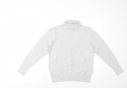 Womens UK Size L Dunnes Stores Grey Pullover Jumper