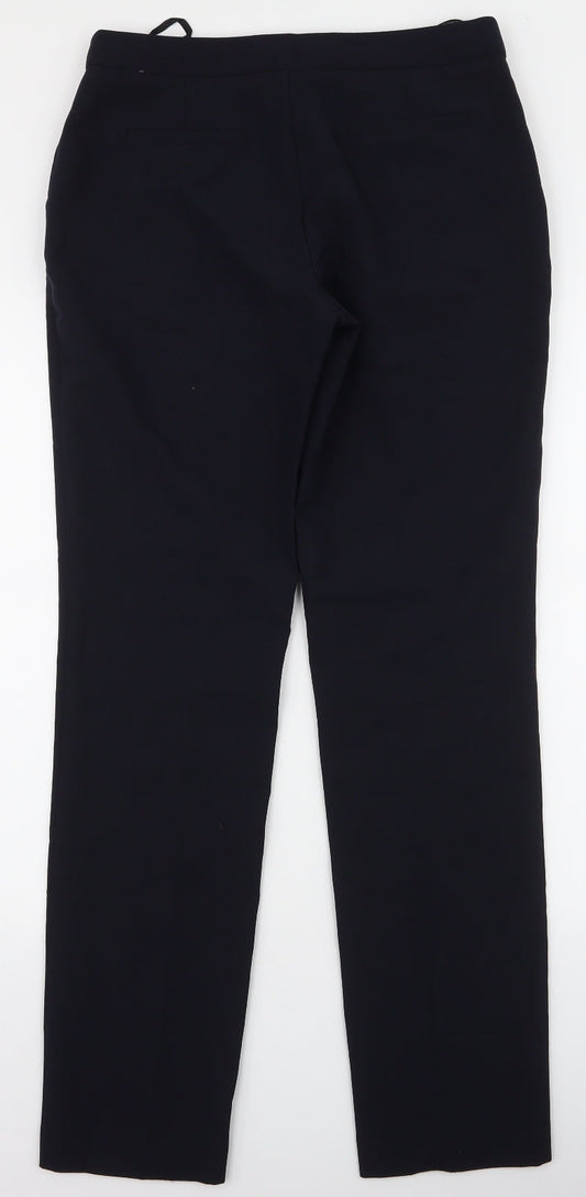 Womens UK Size 8 Atmosphere Slim Fit Dress Pants Blue Trousers