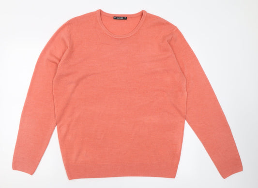 Womens UK Size L Dunnes Stores Pink Pullover Jumper