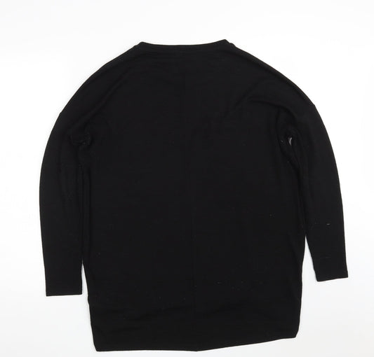 Womens UK Size M New Look Black Pullover Jumper