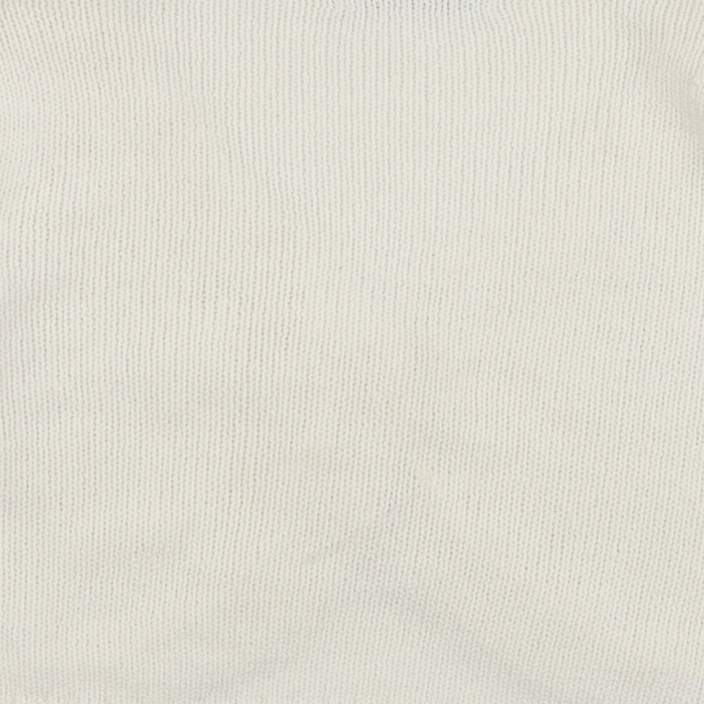 Womens UK Size 14 Marks and Spencer Ivory Cardigan Jumper