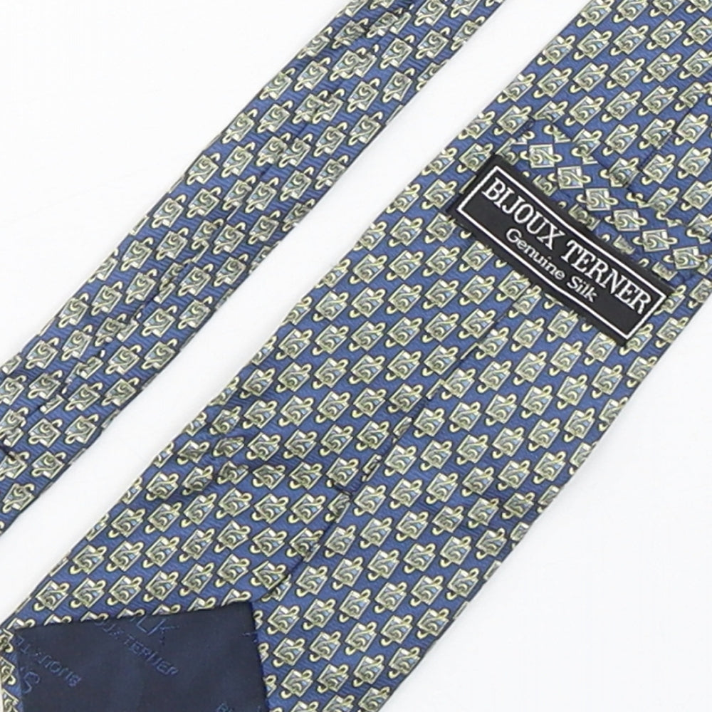 Mens Bijoux Terner Multicoloured Geometric Pointed Tie
