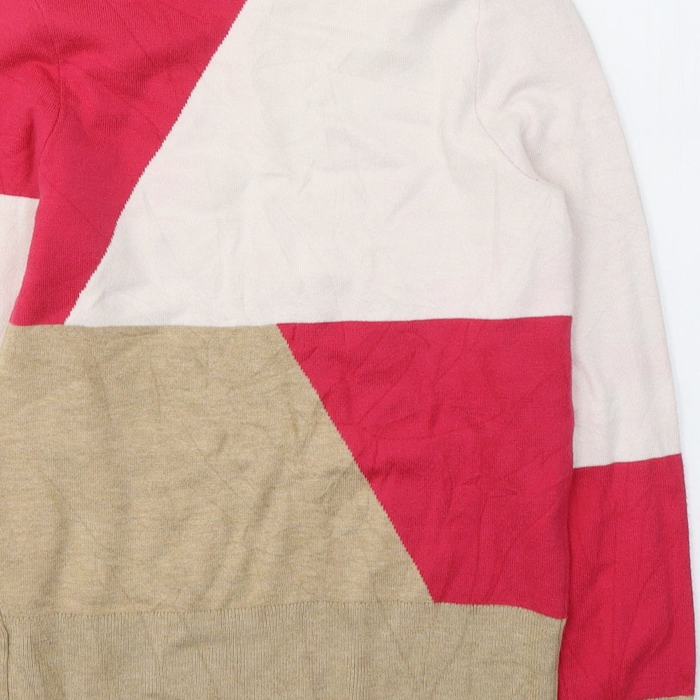 Womens UK Size 8 Marks and Spencer White Jersey Blouse