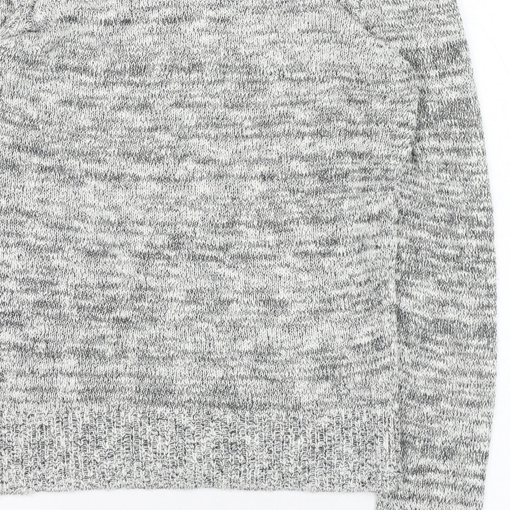 Womens UK Size S Woolworths Grey Cardigan Jumper