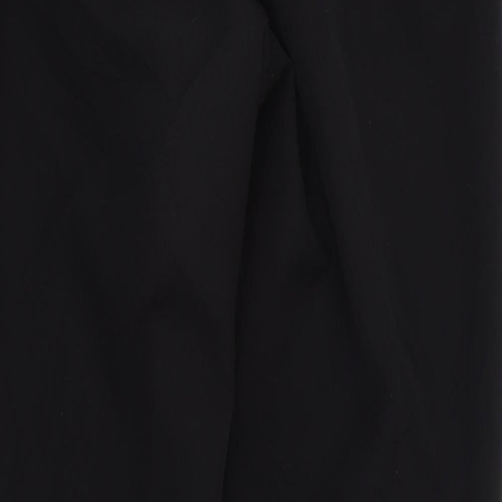 Womens UK Size 12 Dorothy Perkins Regular Fit Black Trousers