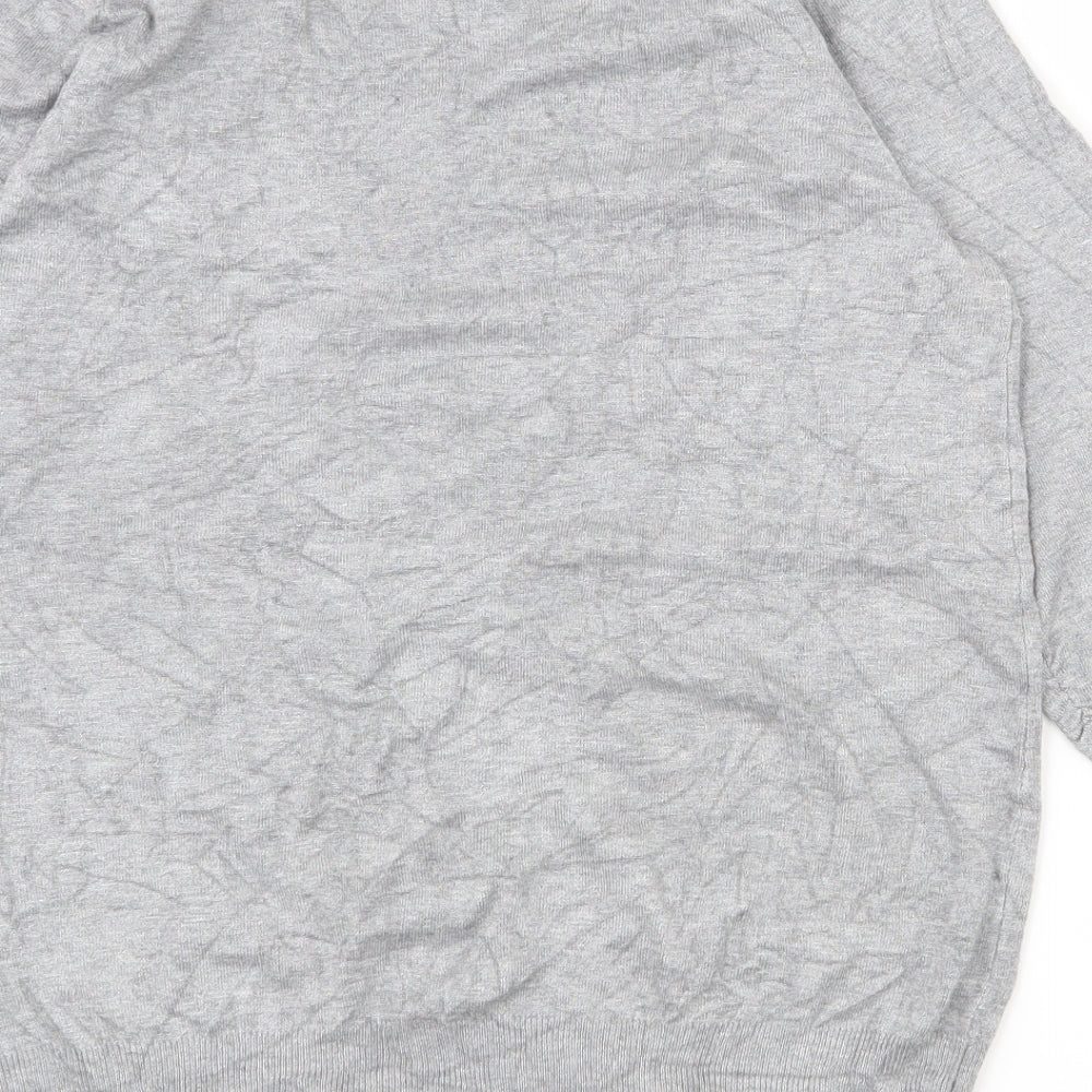 Womens UK Size 14 Marks and Spencer Grey Pullover Jumper