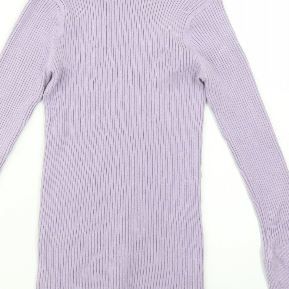 Womens UK Size 8 ASOS Purple Pullover Jumper