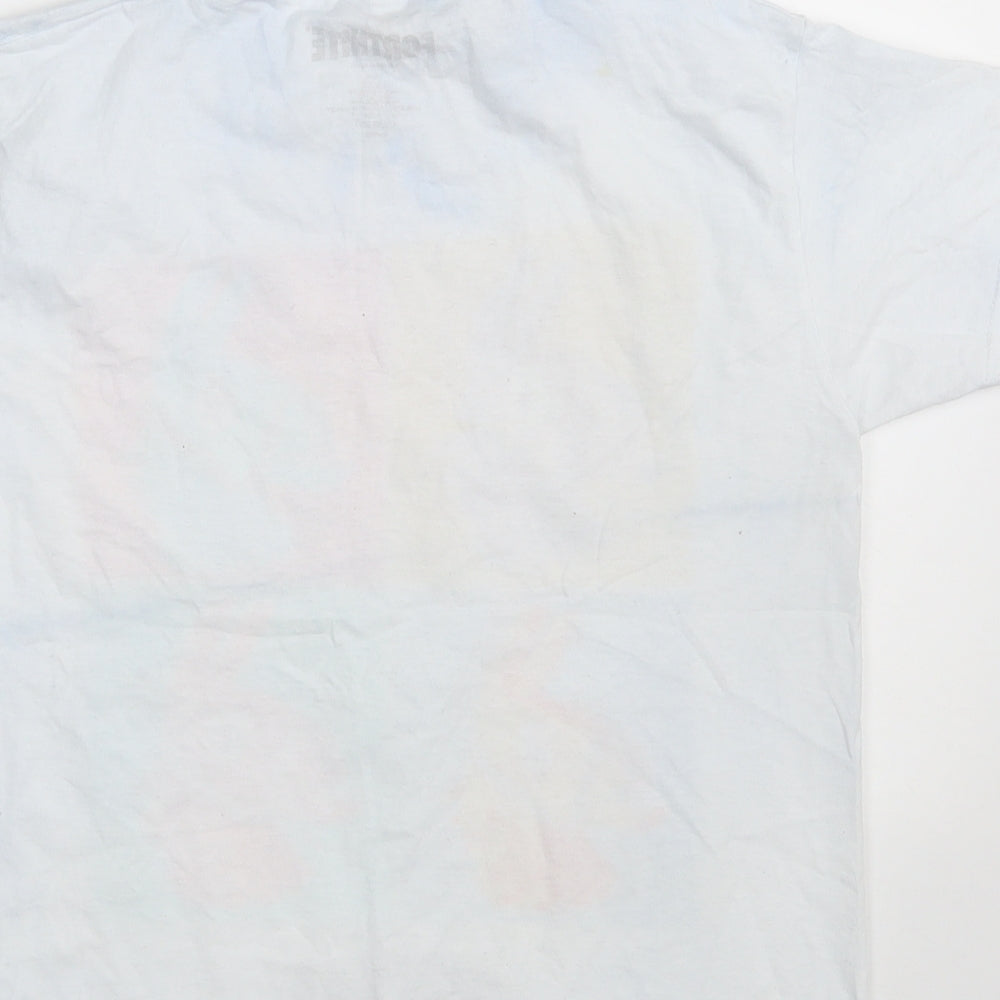 Preworn Boys White 100% Cotton Pullover T-Shirt Size L Crew Neck - Fortnite