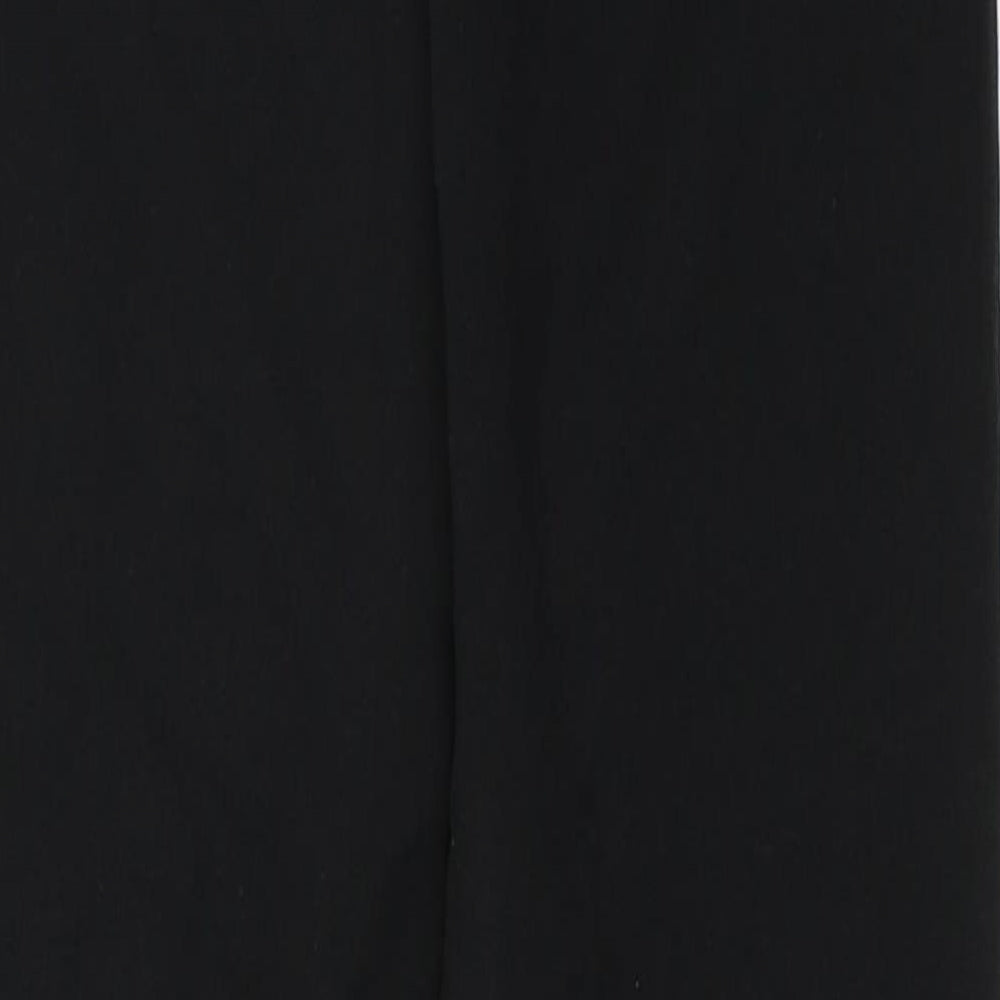 11 degrees Womens Black Cotton Jogger Leggings Size 6 L24 in - Leggings