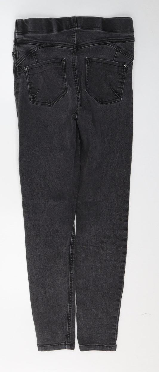 Soon Womens Black Cotton Skinny Jeans Size 10 L27 in Regular