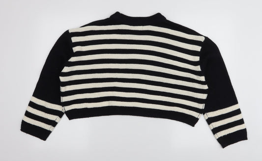 Womens UK Size 8 Topshop Multicoloured Pullover Jumper