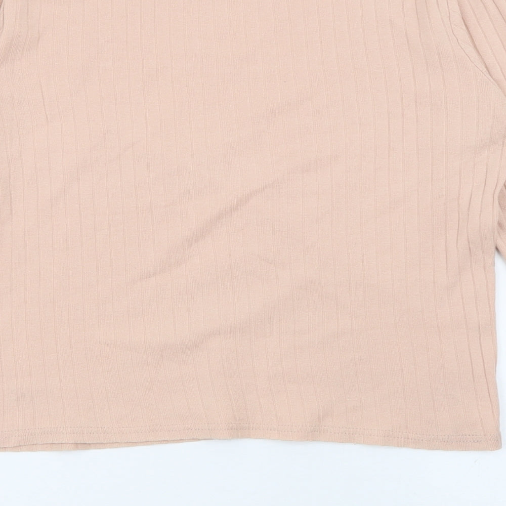 Womens UK Size 8 River Island Pink Pullover Jumper