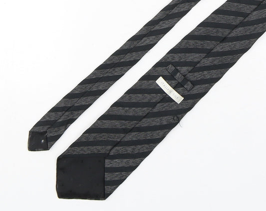 Preworn Mens Multicoloured Striped Silk Pointed Tie One Size