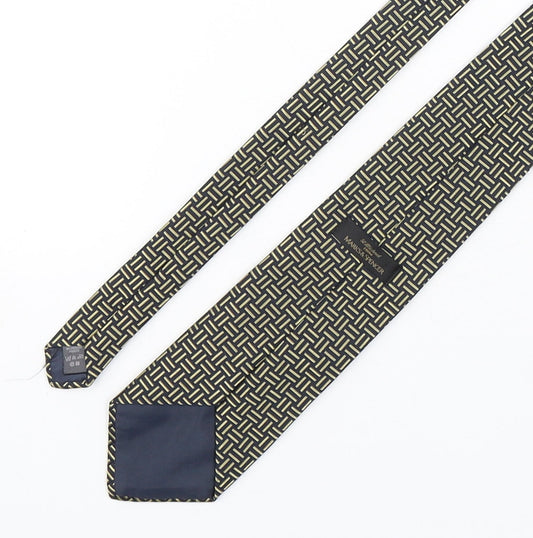 Marks and Spencer Mens Multicoloured Geometric Polyester Pointed Tie One Size