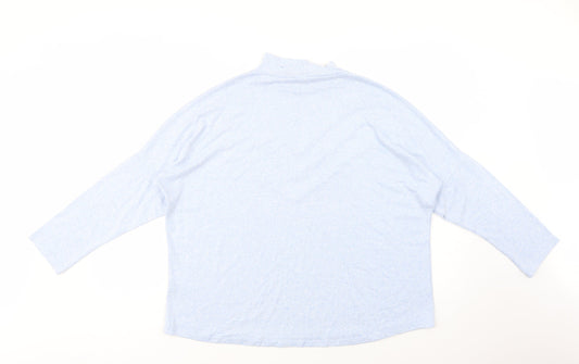 Womens UK Size L Select Blue Pullover Jumper