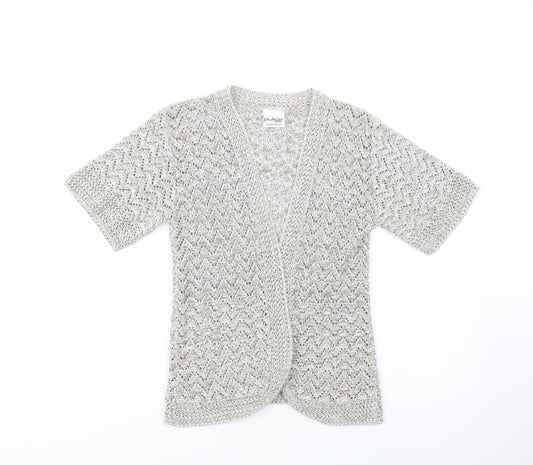 Womens UK Size S Pulse Beige Cardigan Jumper
