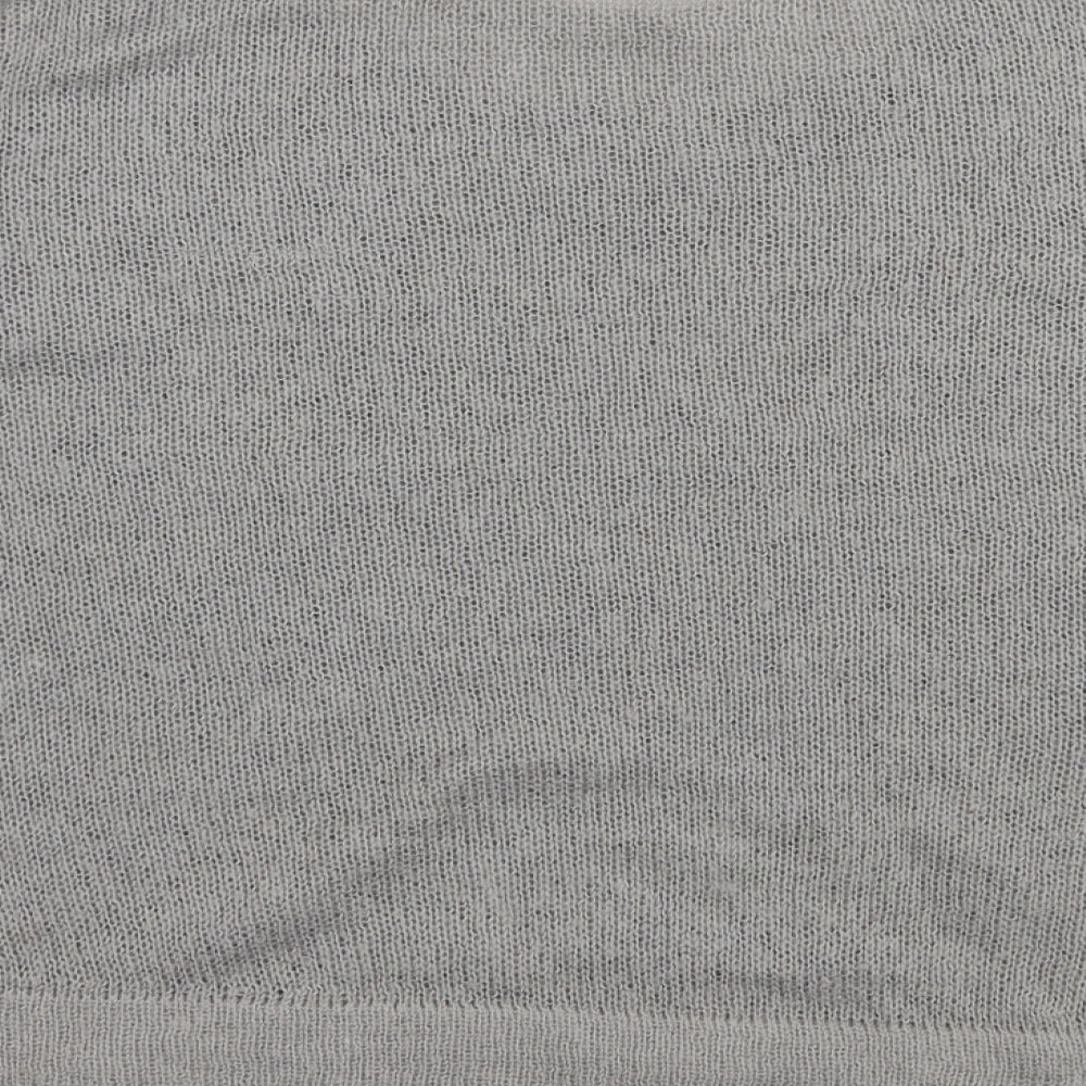Womens UK Size 10 Label lab Grey Pullover Jumper