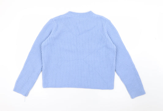 Womens UK Size 14 New Look Blue Pullover Jumper