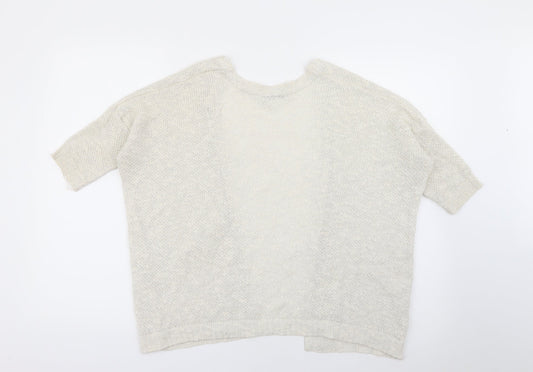 Womens UK Size S Dorothy Perkins Ivory Cardigan Jumper