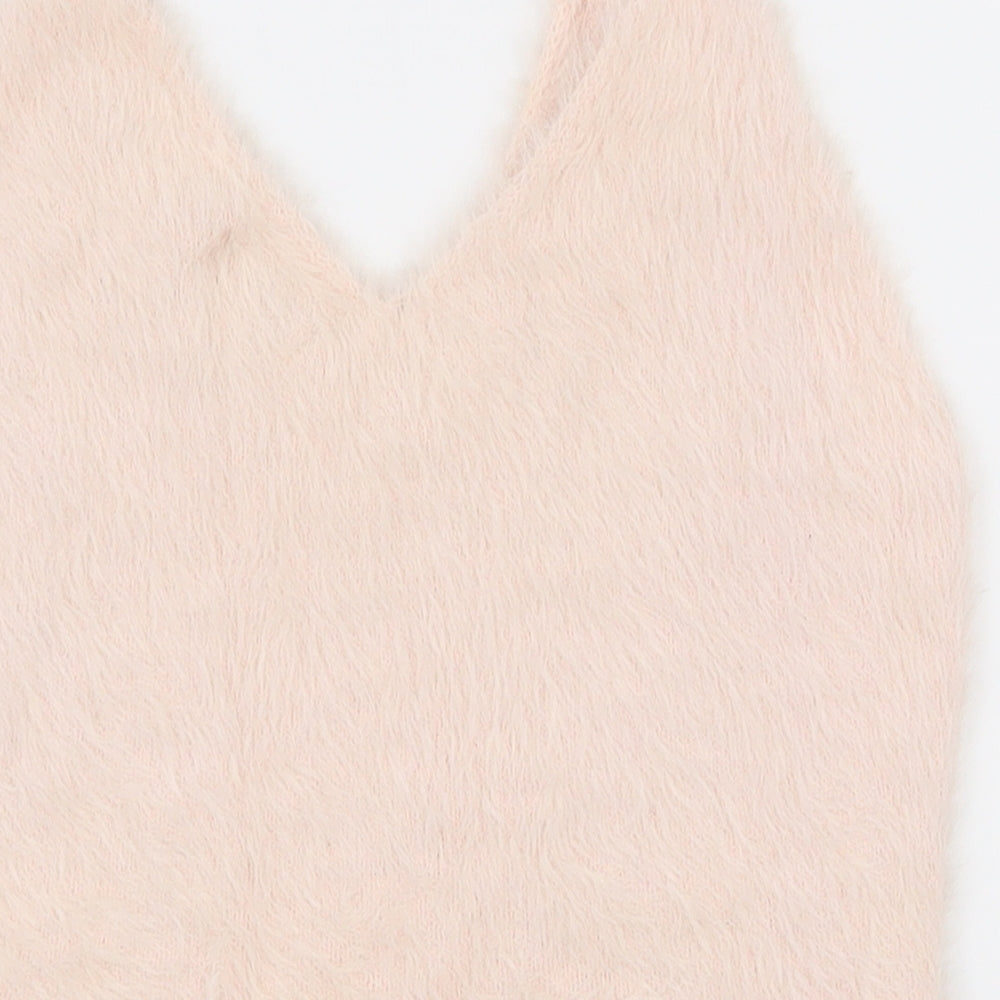 Womens UK Size 10 Topshop Pink Camisole Tank