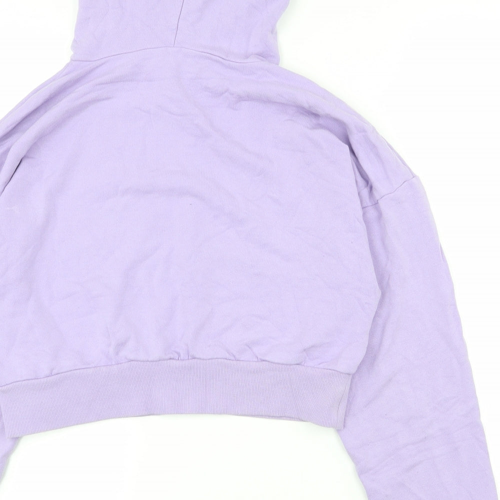 Womens UK Size 12 ASOS Purple Pullover Hoodie