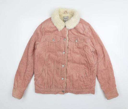 Womens UK Size 10 Primark Pink Jacket