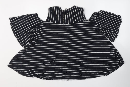 Womens UK Size 12 ASOS Blue Basic Blouse