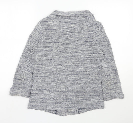 Womens UK Size 10 New Look Blue Cardigan Jumper