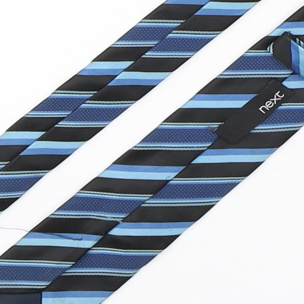 Mens NEXT Multicoloured Striped Pointed Tie