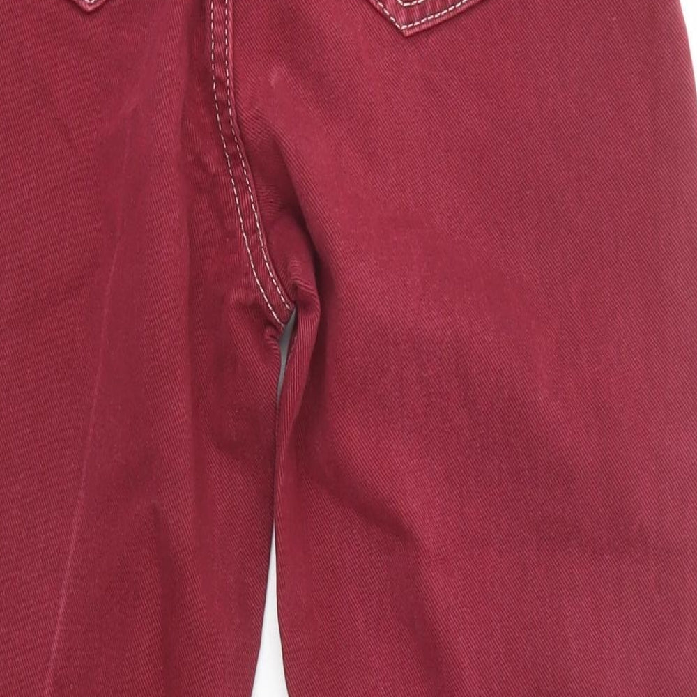 Nasty Gal Womens Purple  Cotton Tapered Jeans Size 6 L25 in Regular Button