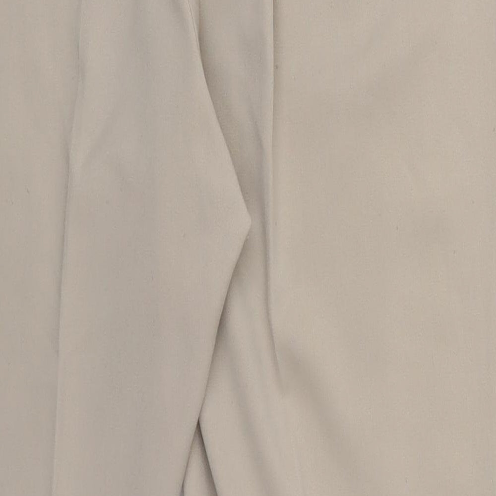Womens UK Size 16 Gerard Regular Fit Beige Trousers