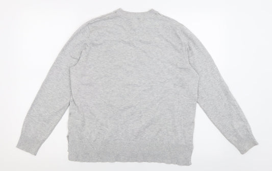 Womens UK Size S H&M Grey Pullover Jumper
