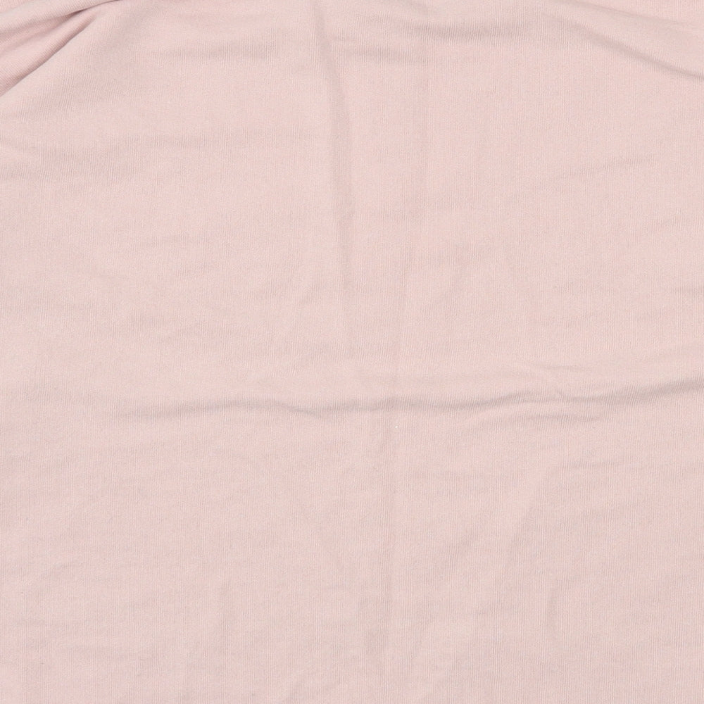 Womens UK Size M Pull&Bear Pink Pullover Sweatshirt