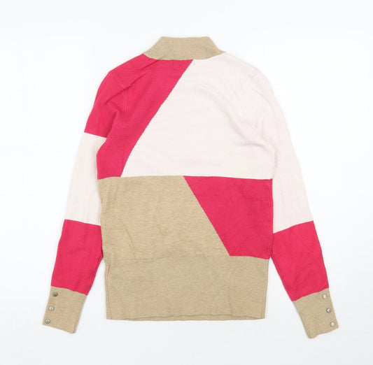 Womens UK Size 8 Marks and Spencer Pink Pullover Jumper