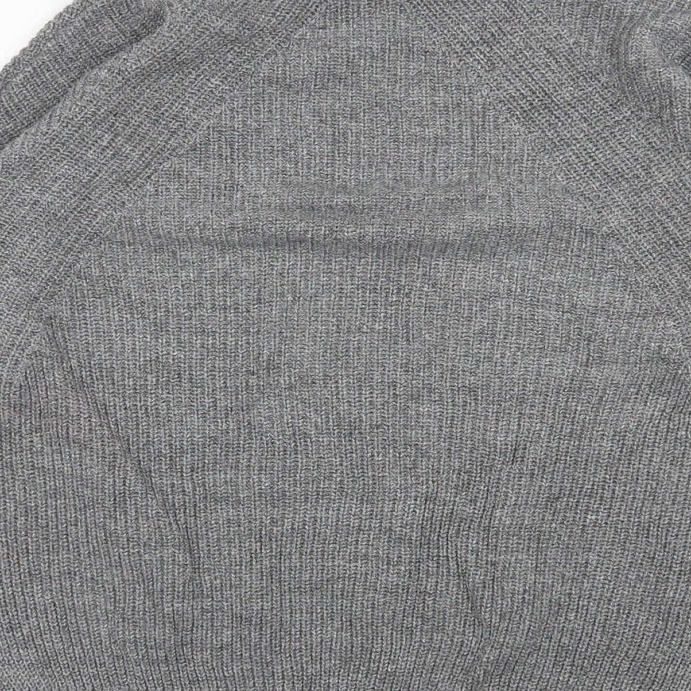 Womens UK Size S H&M Grey Pullover Jumper
